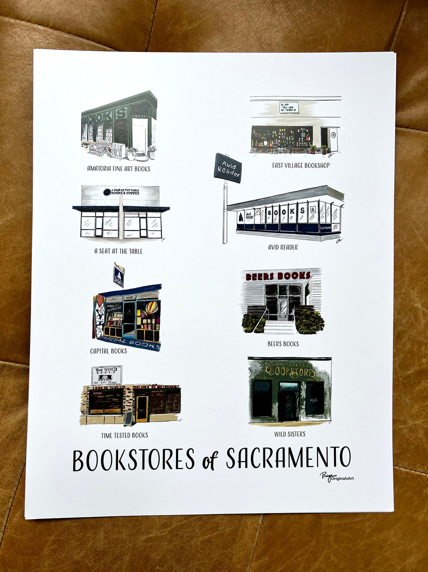 Wild Sisters bookshop sticker