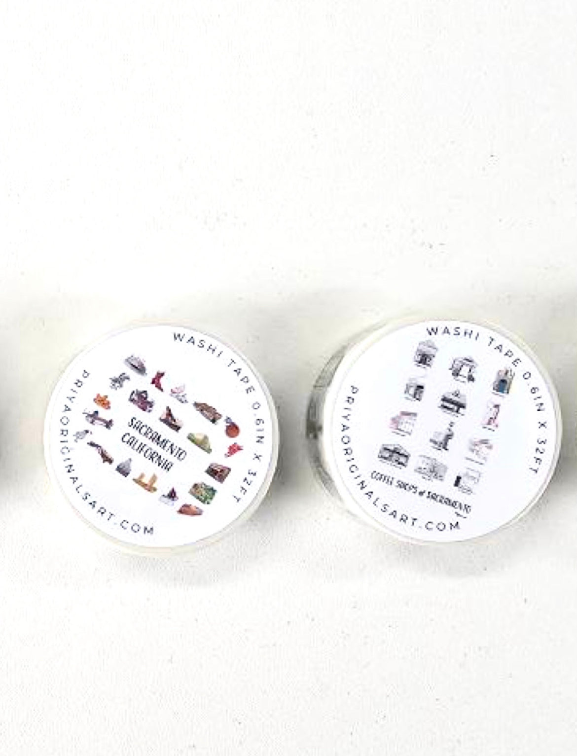 Washi tape - Coffee Shops of Sacramento