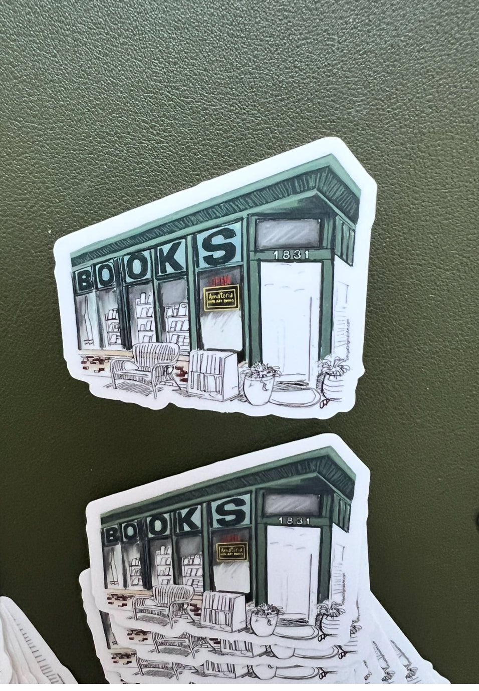 Amatoria Fine Art Books sticker