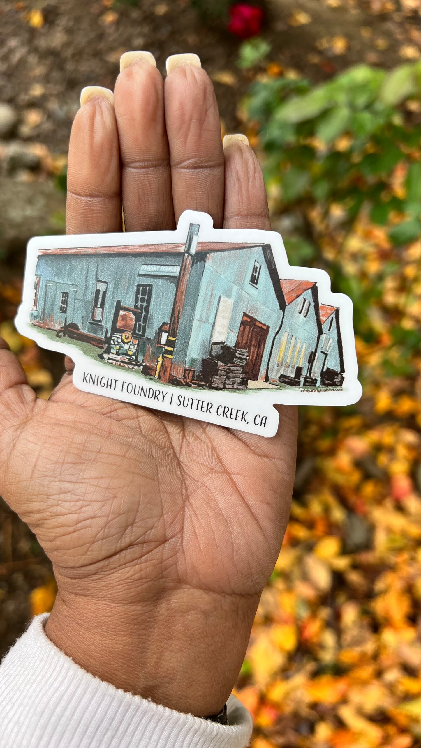 Knight Foundry sticker