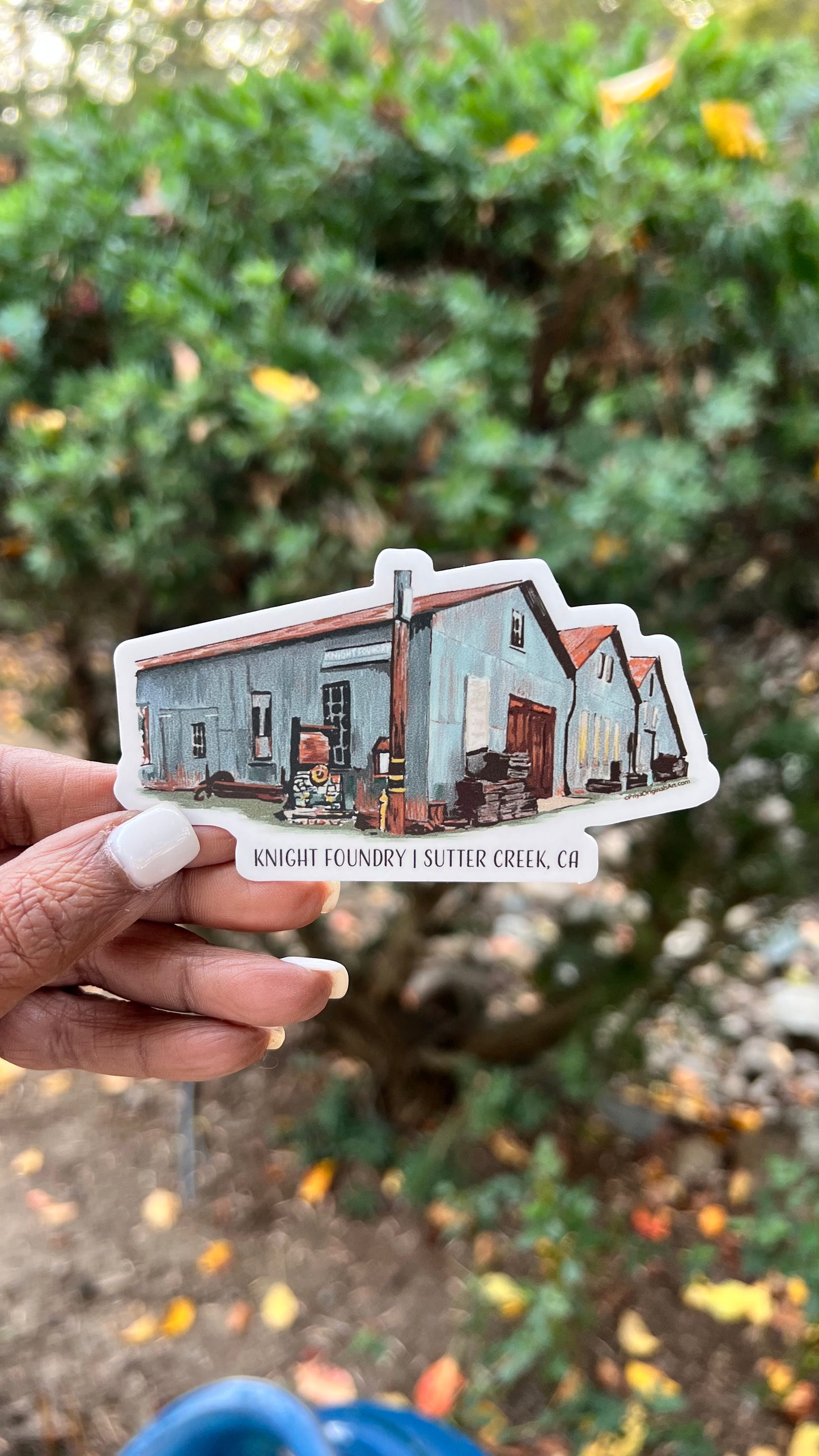 Knight Foundry sticker