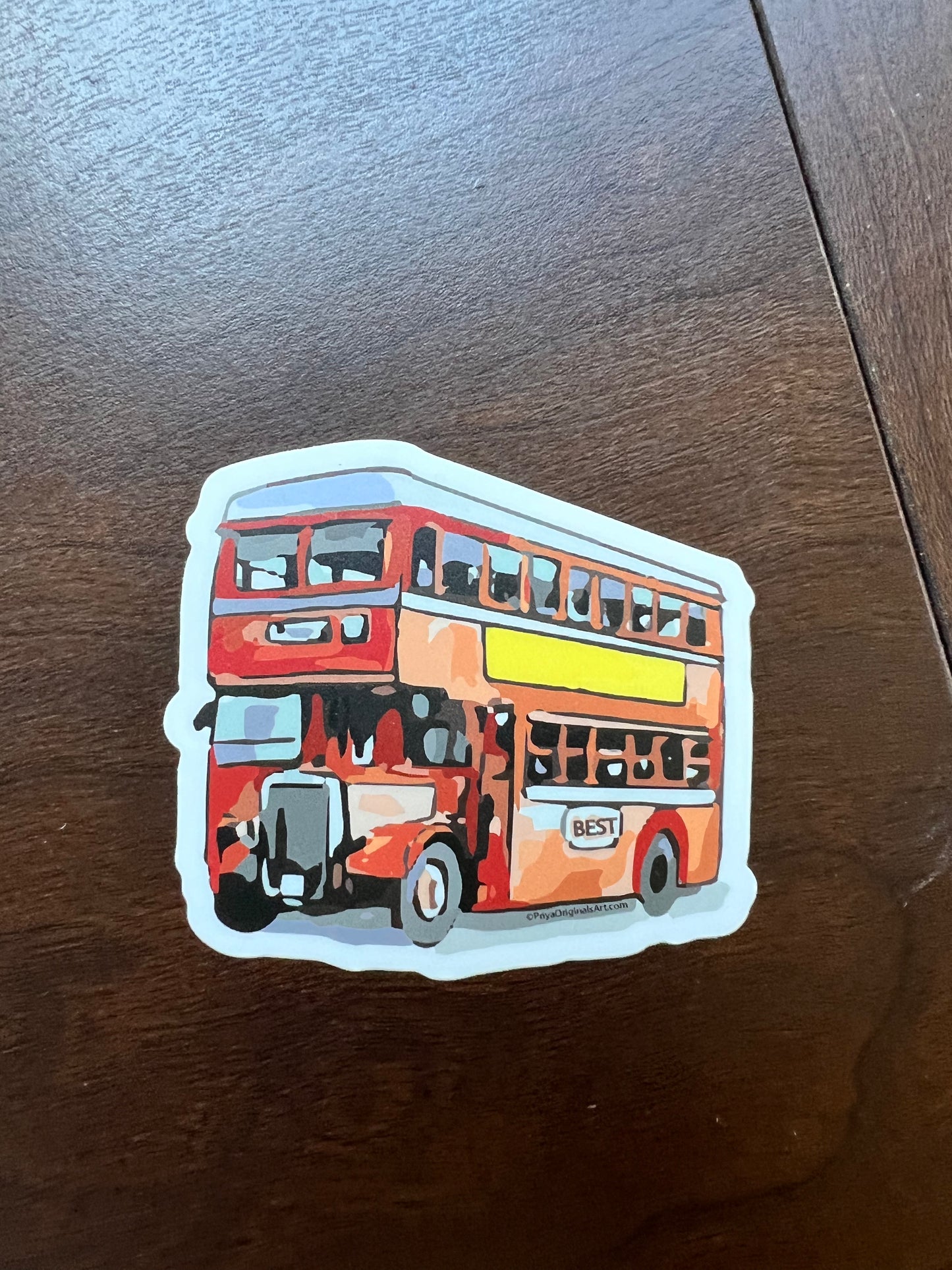 Sticker: Bombay’s BEST bus