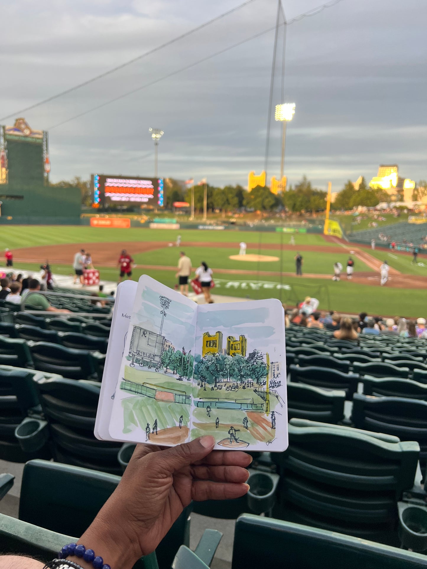 Tacoma Rainiers at Sacramento River Cats- Limited Edition Print