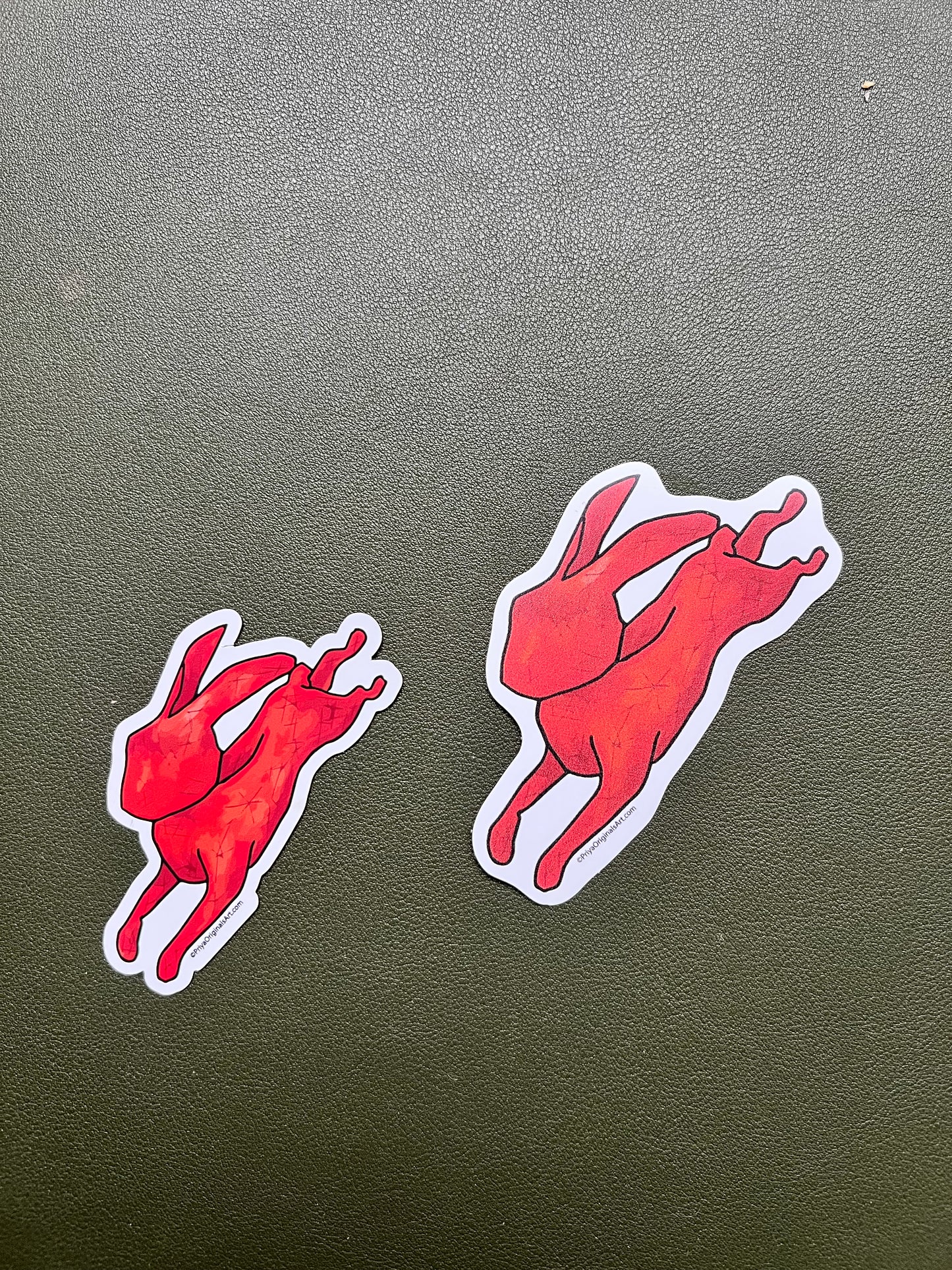 Red Rabbit magnet