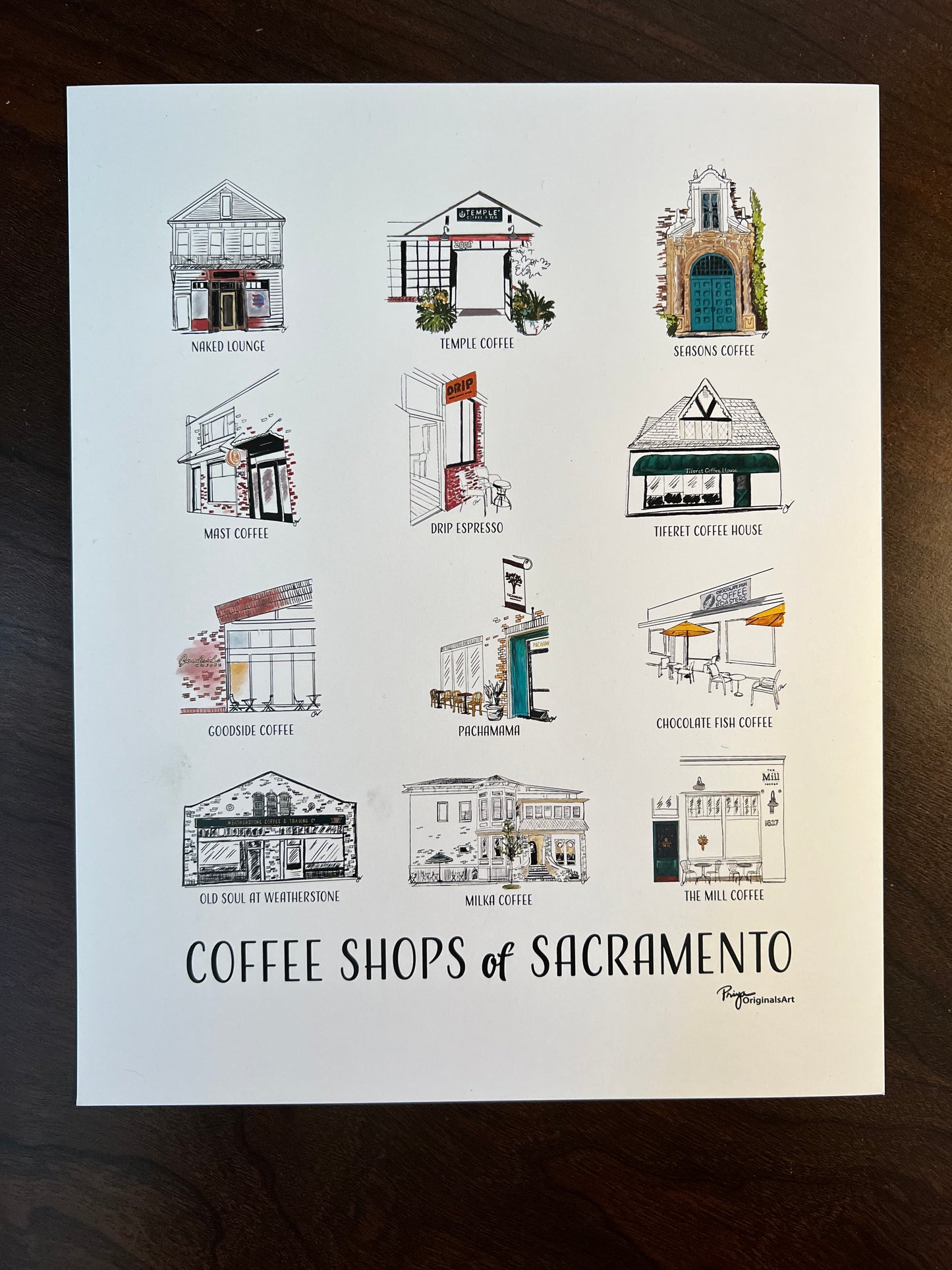 Coffee Shops of Sacramento version 2