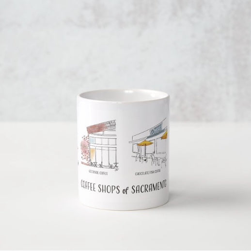 Coffee Shops of Sacramento - Mug