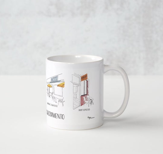 Coffee Shops of Sacramento - Mug
