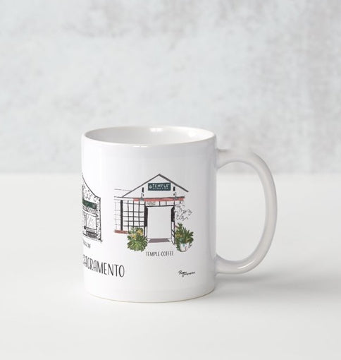 Coffee Shops of Sacramento - Mug