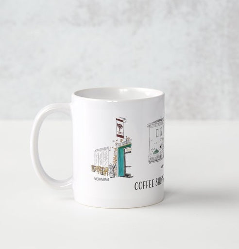 Coffee Shops of Sacramento - Mug
