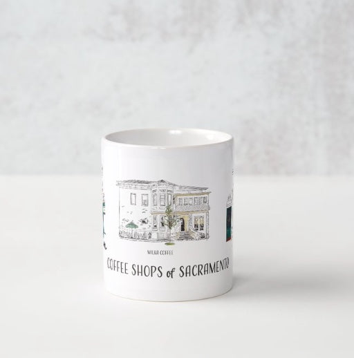 Coffee Shops of Sacramento - Mug