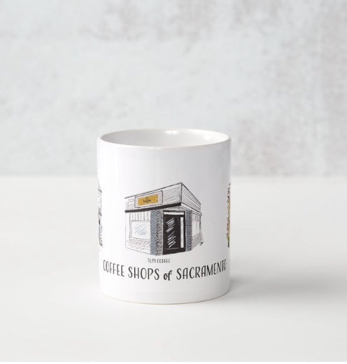 Coffee Shops of Sacramento - Mug