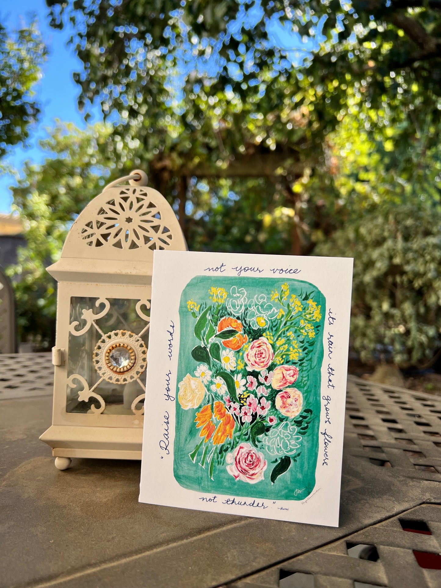 Raise Your Words - Note cards