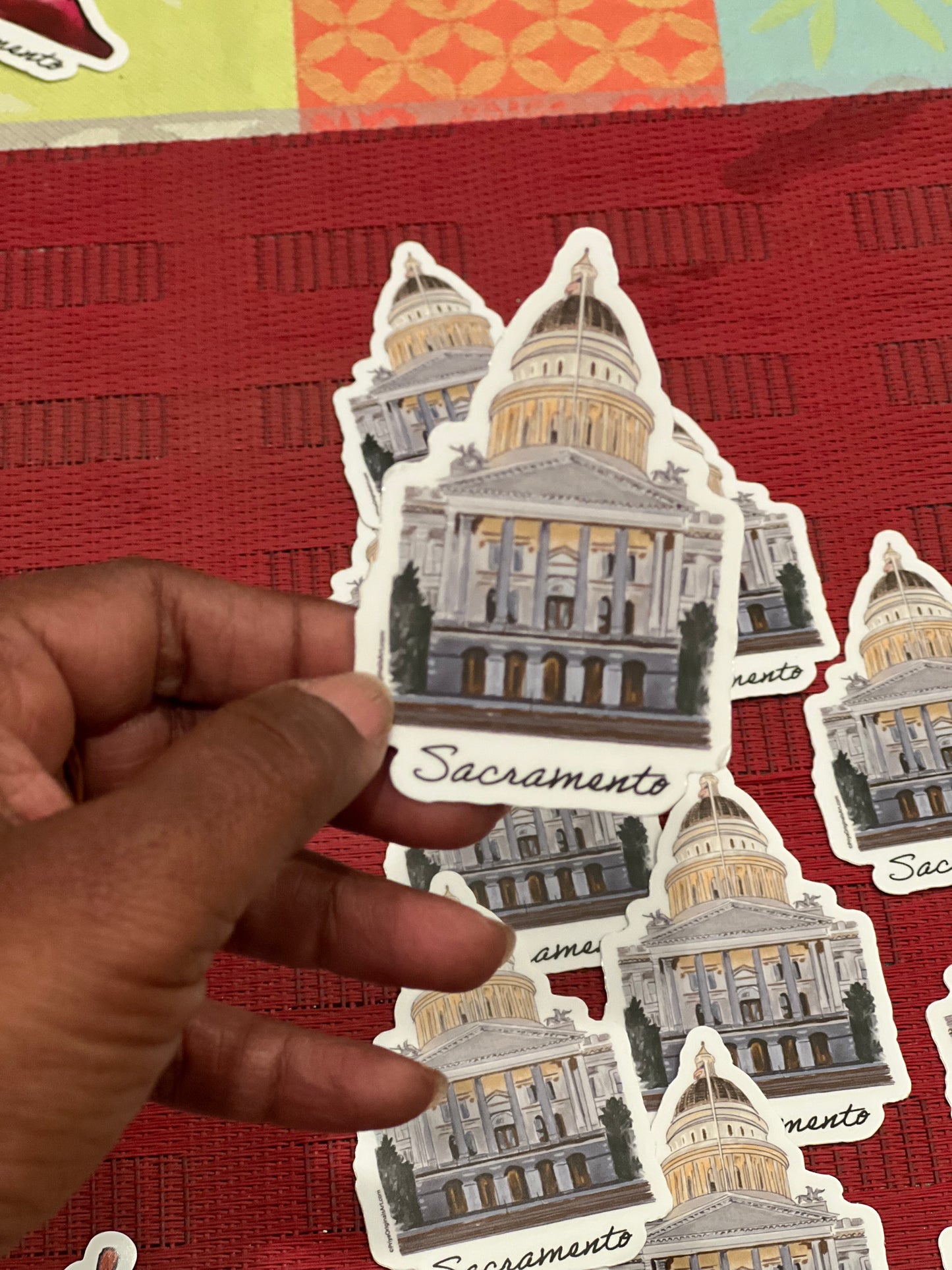State Capitol - Sacramento sticker