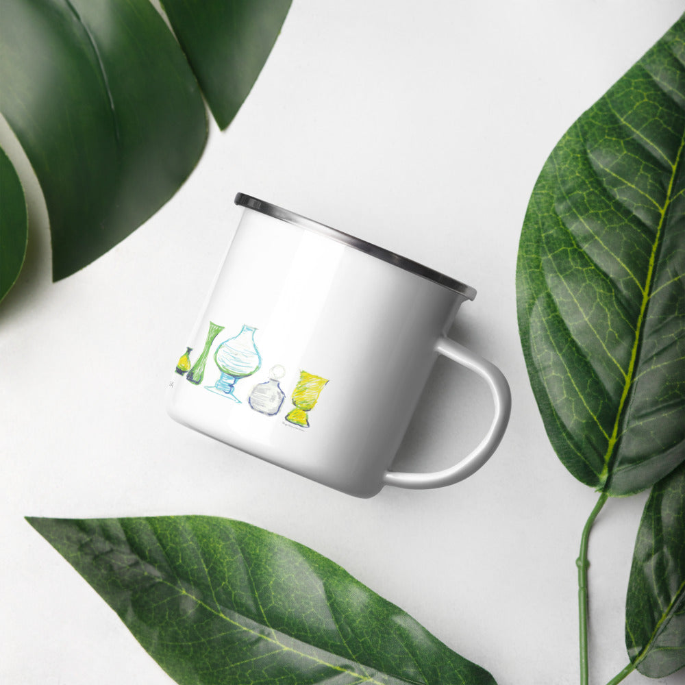 Parker Palm Springs Art Glass Enamel Mug (online only)