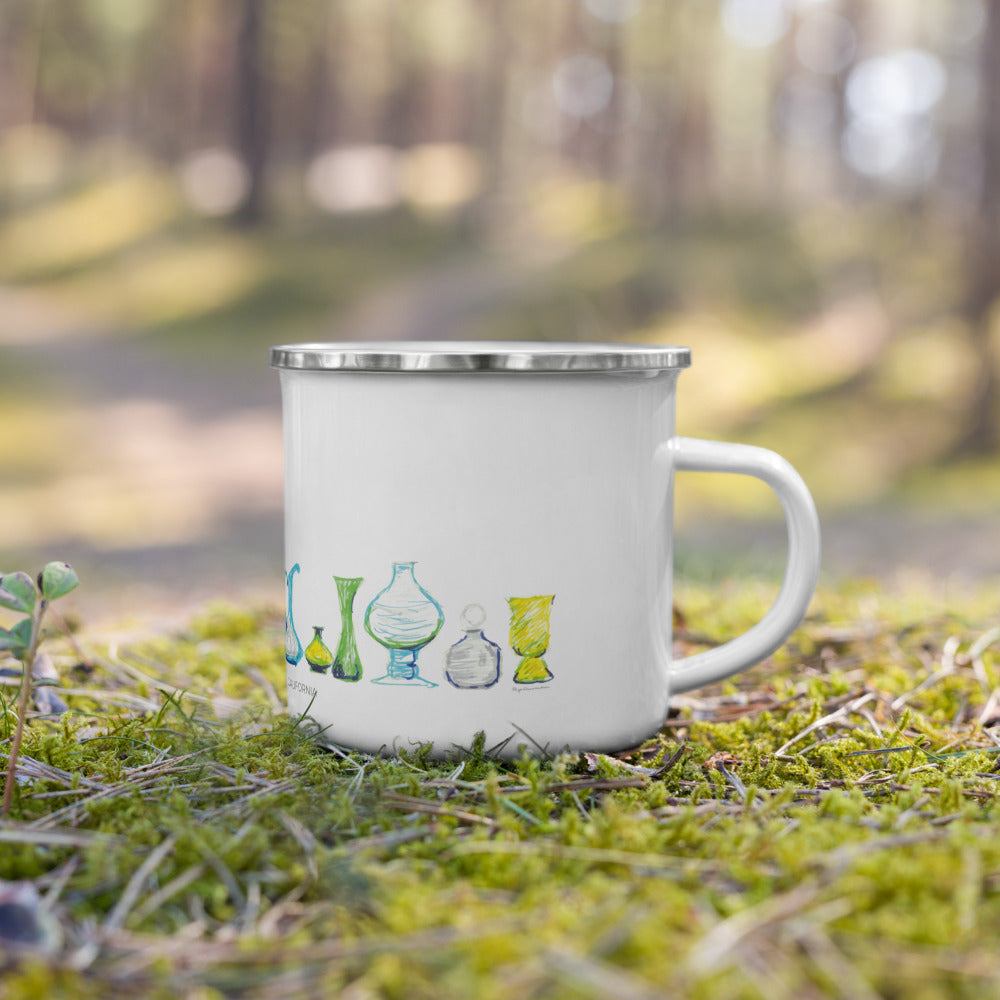 Parker Palm Springs Art Glass Enamel Mug (online only)
