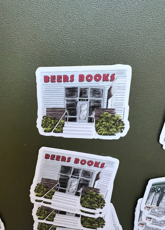 Beers Books sticker