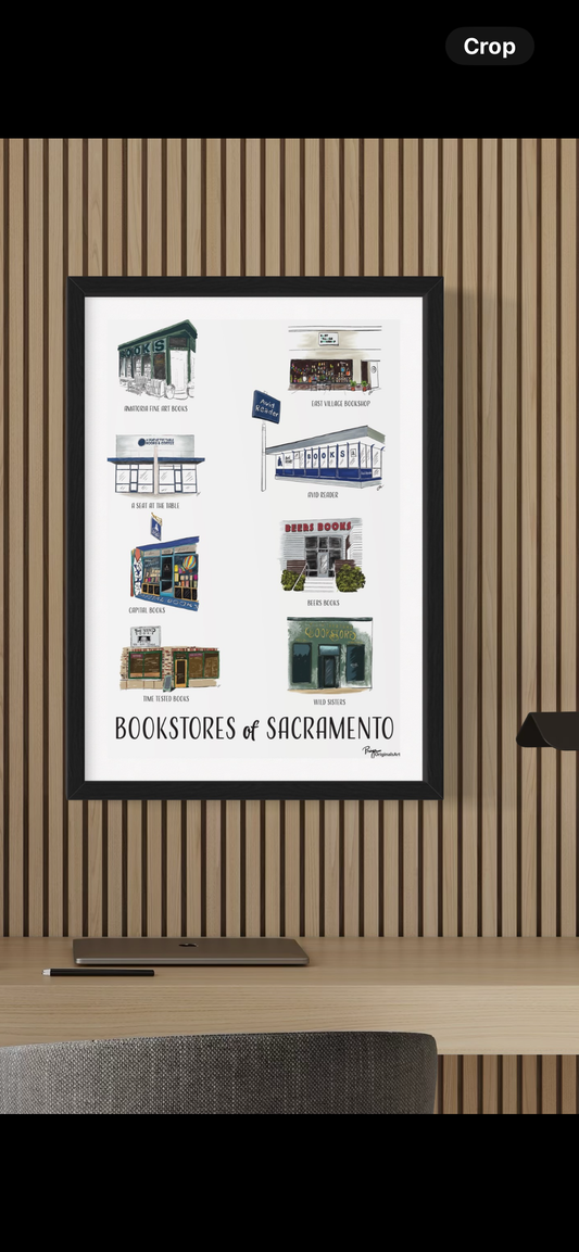 Bookstores of Sacramento prints