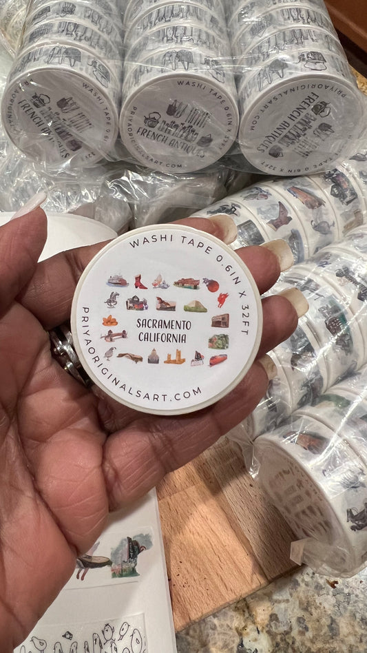 Washi tape - Sacramento