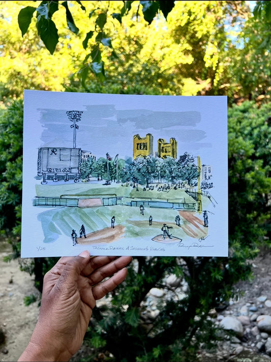 Tacoma Rainiers at Sacramento River Cats- Limited Edition Print