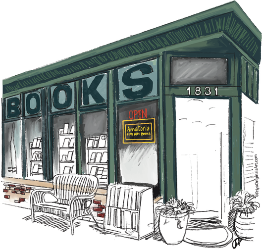 Boxed set of six Bookshops of Sacramento notecards