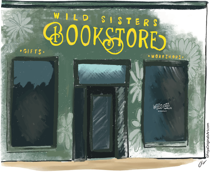 Boxed set of six Bookshops of Sacramento notecards