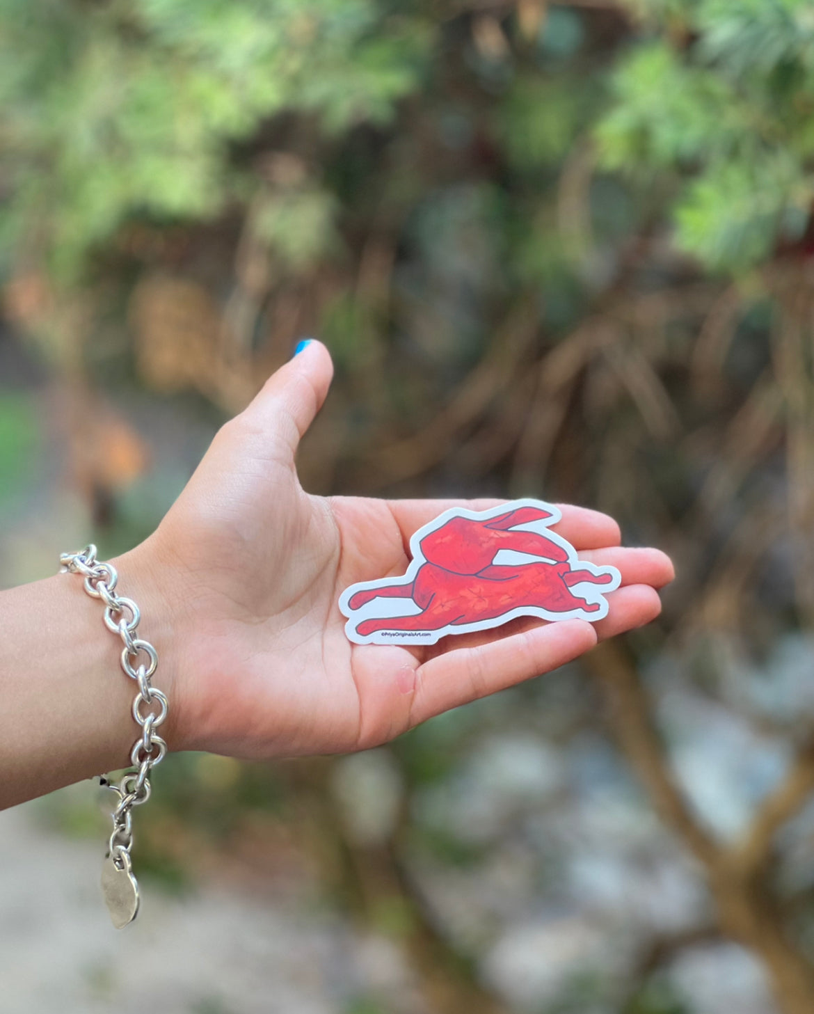 Red Rabbit magnet