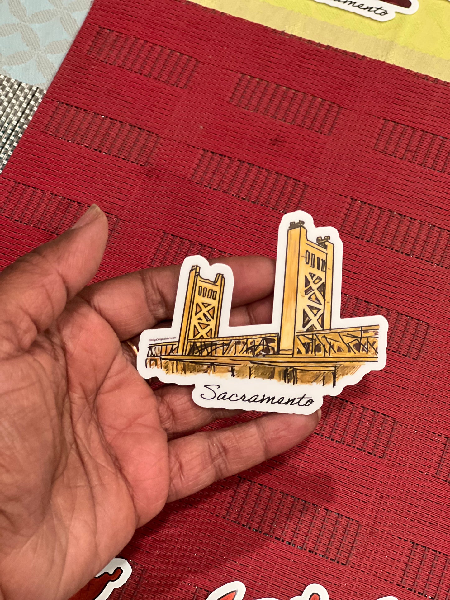 Tower Bridge - Sacramento sticker