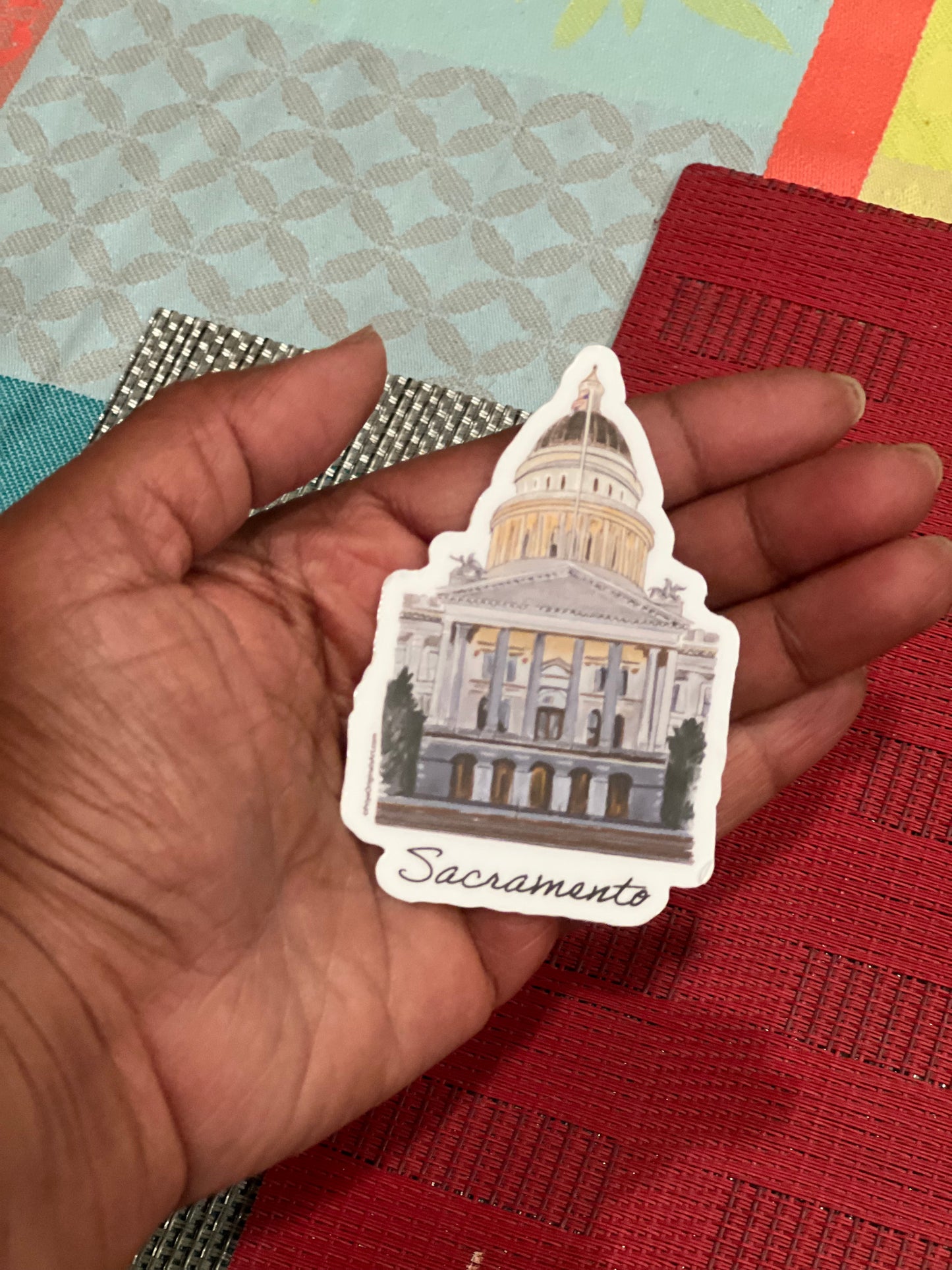State Capitol - Sacramento sticker