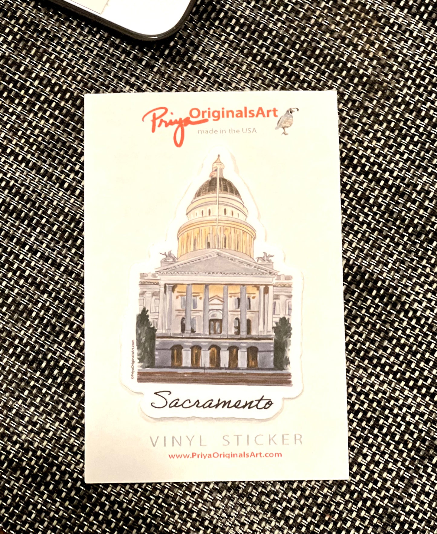 State Capitol - Sacramento sticker