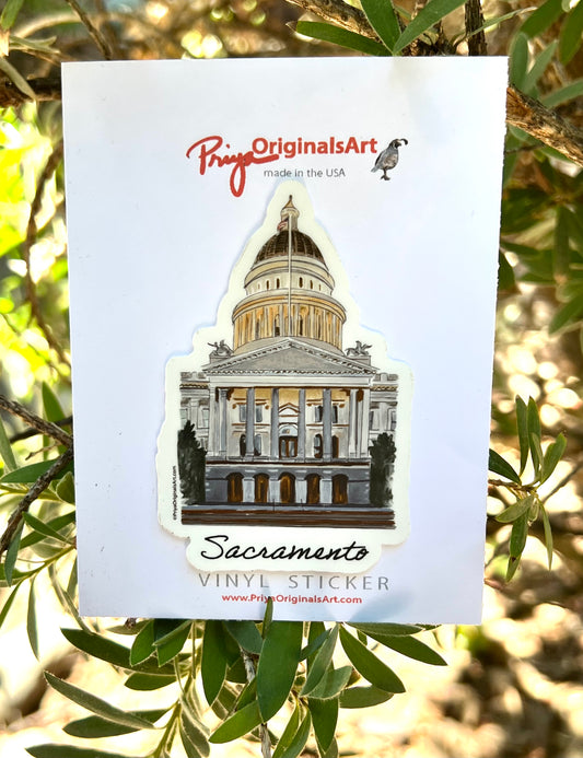 State Capitol - Sacramento sticker