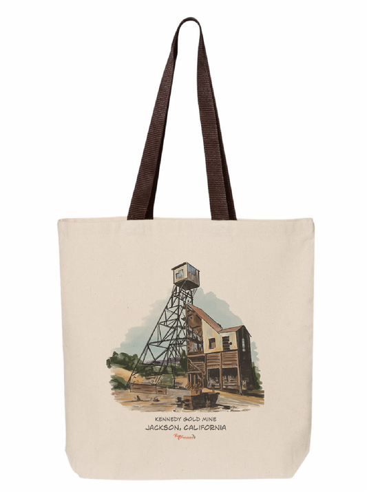 Kennedy gold mine  Canvas Tote